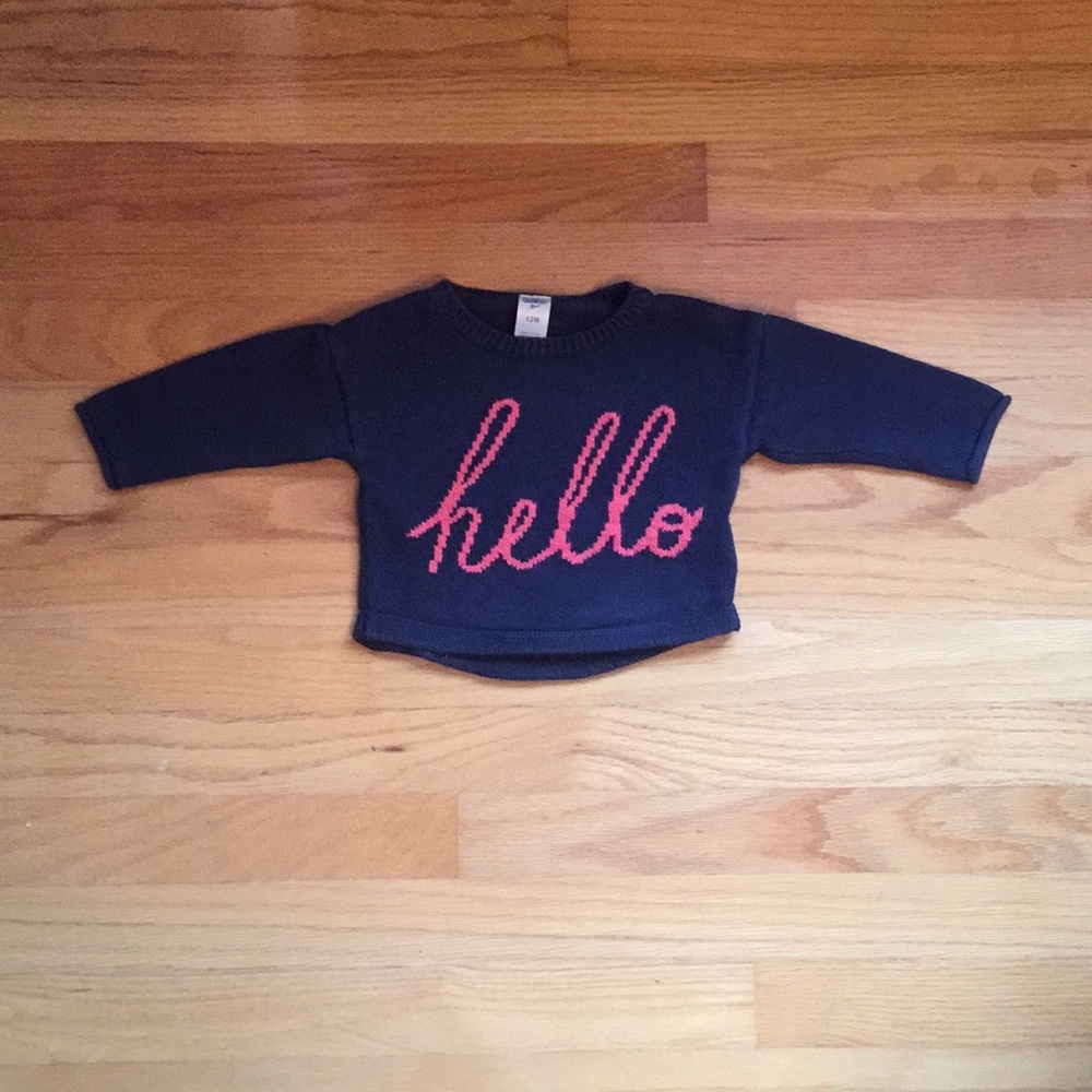 OshKosh Baby Girls 12 Month Sweater